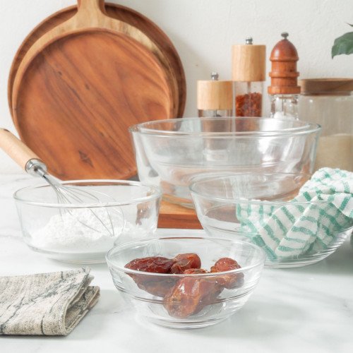 Kitchen Prep Glass Mixing Bowl