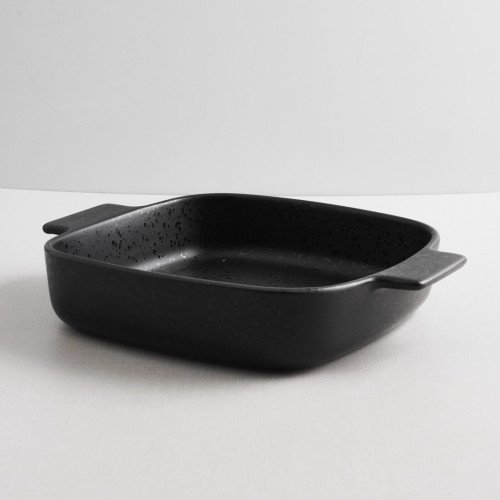 Sango Black Small Square Baker 22.6 x 21.6cm
