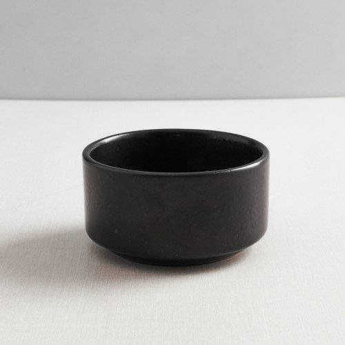 Sango Black Round Ramekin 7.9cm