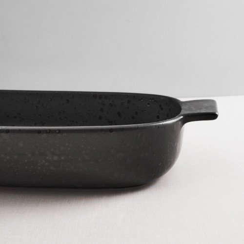 Sango Black Medium Rectangular Baker 29.5 x 20.2cm 4