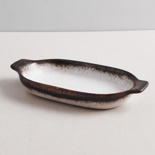 Sango Radiance Individual Oval Eared Dish 15.4 x 8.9cm