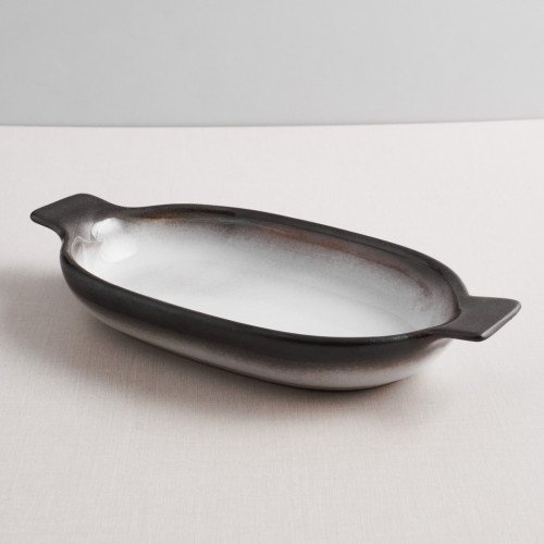 Sango Radiance Small Oval Eared Dish 19 x 11.1cm