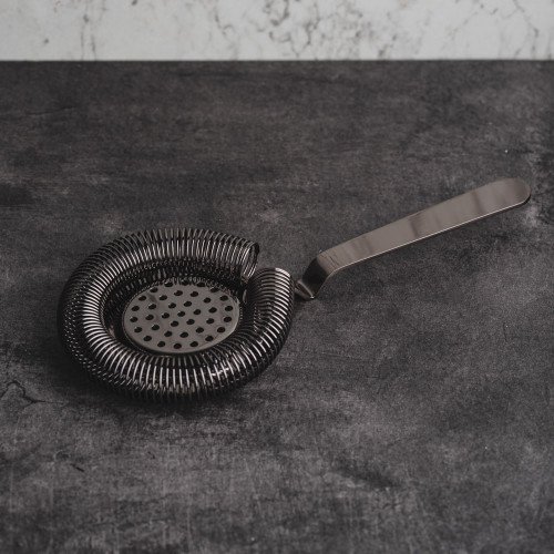 Hawthorne Ice Cocktail Strainer Black