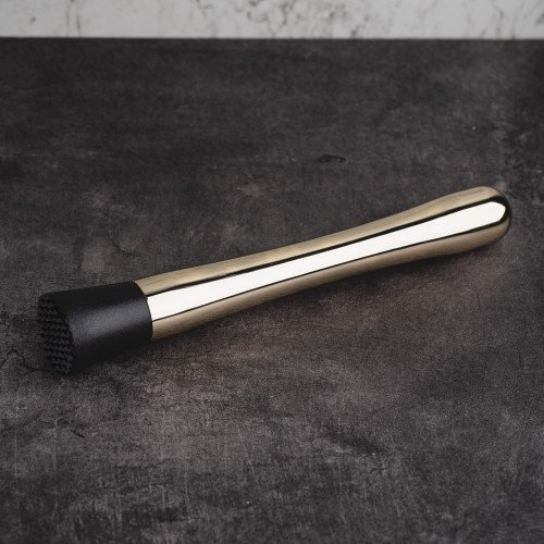 Stainless Steel Cocktail Muddler Gold