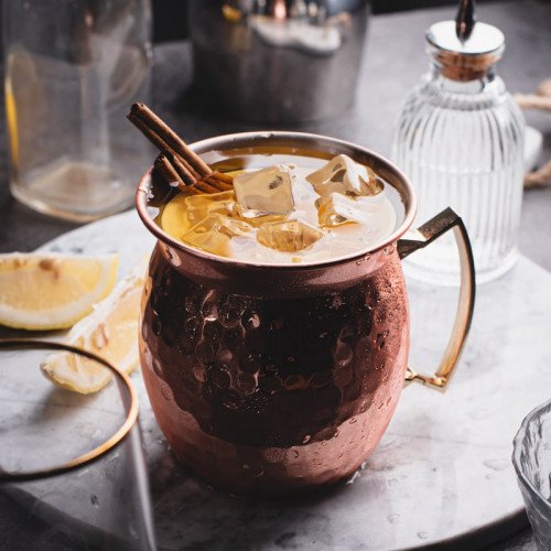 Moscow Mule 500ml Rose Gold Cocktail Mug 7