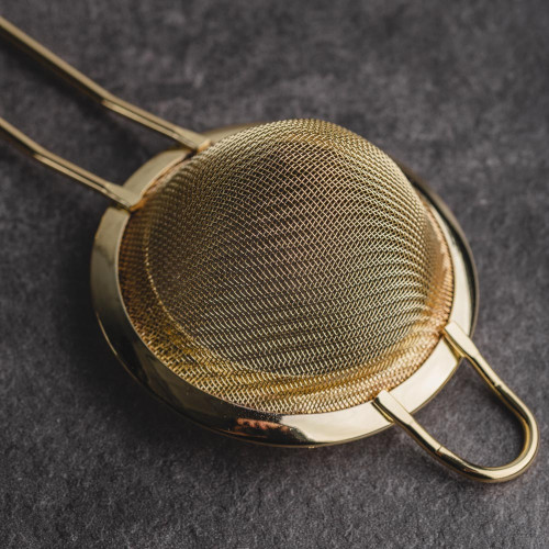 Fine Mesh Ice Cocktail Strainer Gold 3