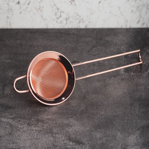 Fine Mesh Ice Cocktail Strainer Rose Gold