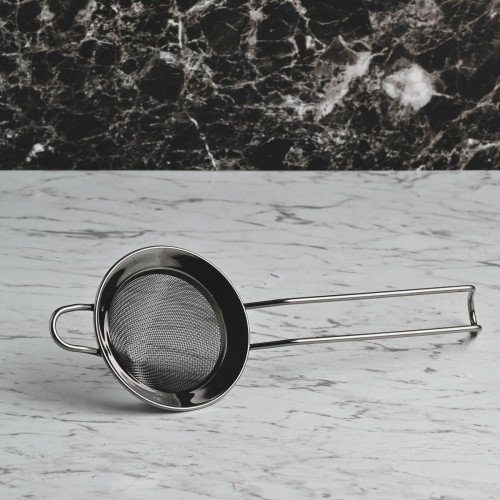 Fine Mesh Ice Cocktail Strainer Black