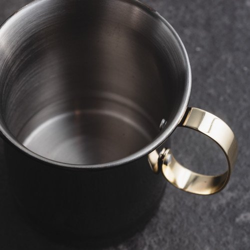 Moscow Mule Cocktail 375ml Tankard Mug Gold 2