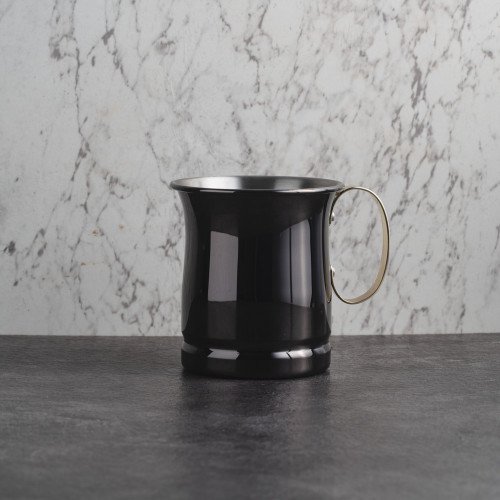 Moscow Mule Cocktail 375ml Tankard Mug Black