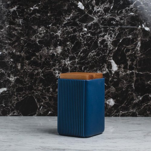 Minimalist Kitchen Canister 1000ml Blue