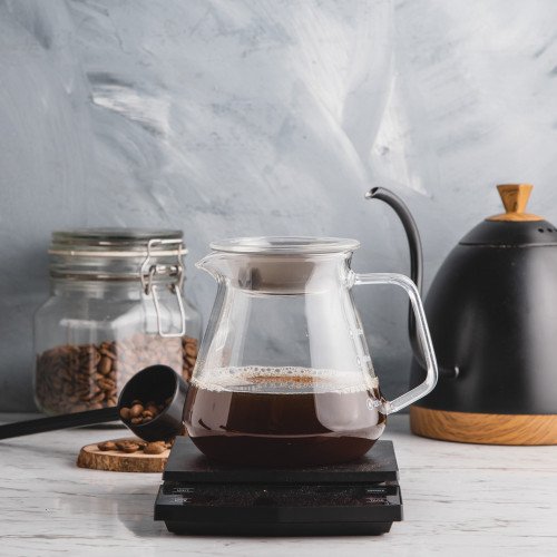 Classic Glass Coffee Server 9
