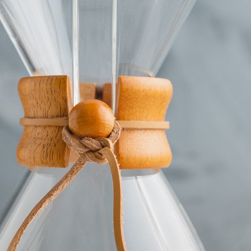 Hourglass Coffee Server w Wooden Collar 400ml 4