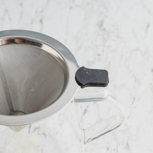 Stainless Steel Coffee Cone Dripper 4
