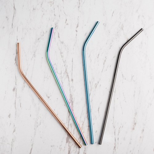 Reusable Curved Straw - L