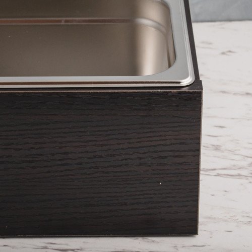 Coffee Knock Box with Solid Wood 3