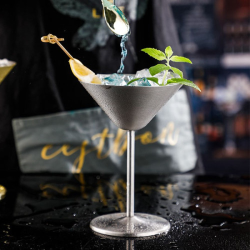 Stainless Steel Martini Cup 240ml - Gold 3