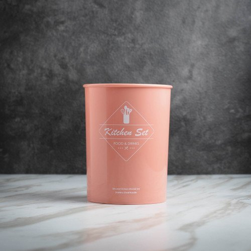 Magic Pink Kitchen Utensils Bucket
