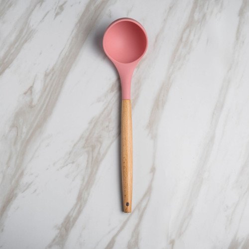 Magic Pink Silicone Soup Ladle