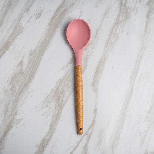 Magic Pink Silicone Serving Spoon
