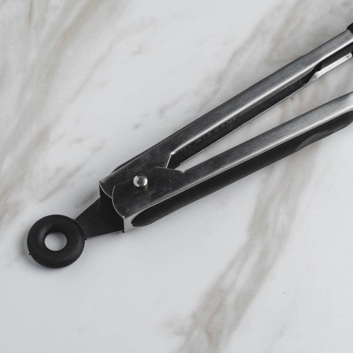 Neo Black Silicone Food Tong 4