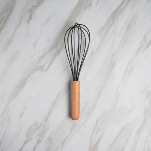 Woody Black Silicone Egg Beater