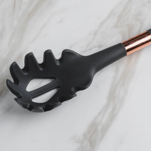 Rose Gold Silicone Spaghetti Server 3