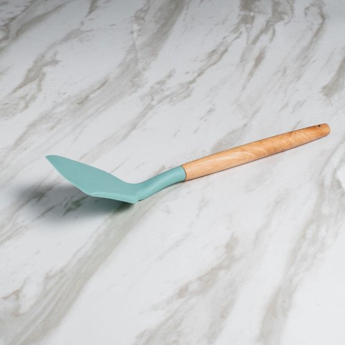 Candy Green Silicone Frying Spatula 3