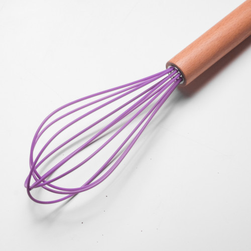 Flamboyant Purple Silicone Egg Beater 3
