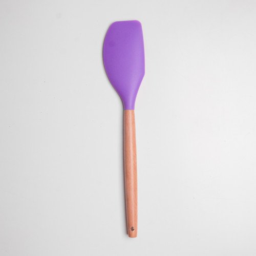 Flamboyant Purple Silicone Scrapper Spatula