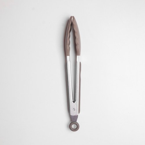 Mellow Brown Silicone Food Tong
