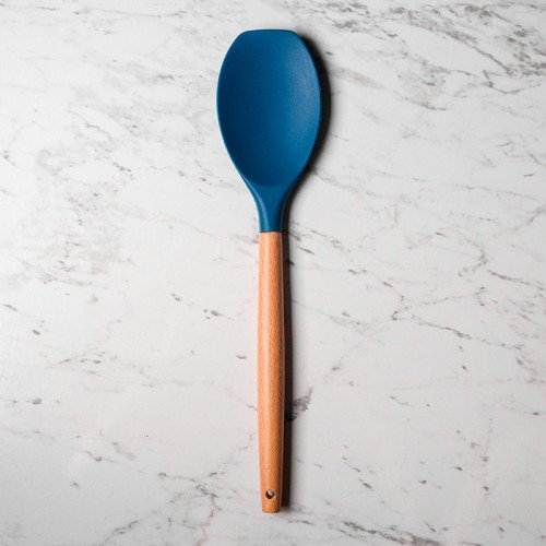 Gothic Blue Silicone Flat Top Spatula