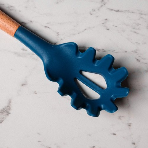 Gothic Blue Silicone Spaghetti Server 2