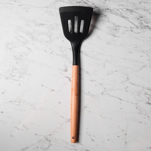Bold Black Silicone Shovel Spatula