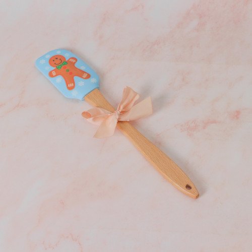 Silicone Baking Spatula with Character - Gingerbread 2