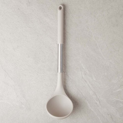 Light Khaki Silicone Soup Ladle