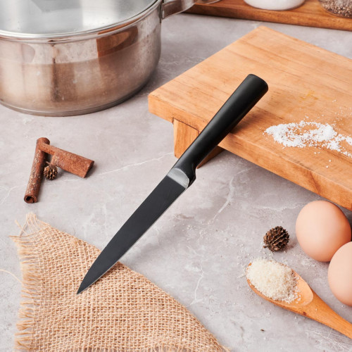 Black Pearl Set of 6 Knife Block 20