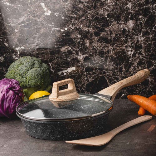 Boreine Classic Frying Pan 24cm with Lid