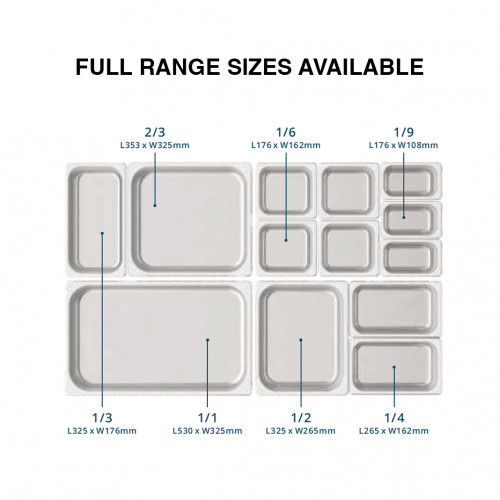 Gastronomy Food Pan Square 16cm 6