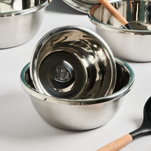 Stainless Steel Kitchen Prep Bowl 22 x 9.2cm 6