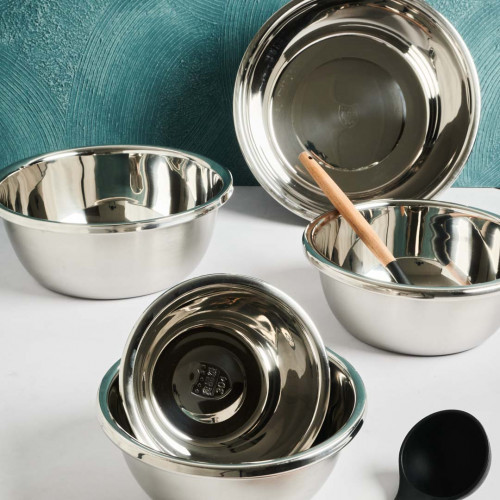 Stainless Steel Kitchen Prep Bowl 34 x 13.5cm 4