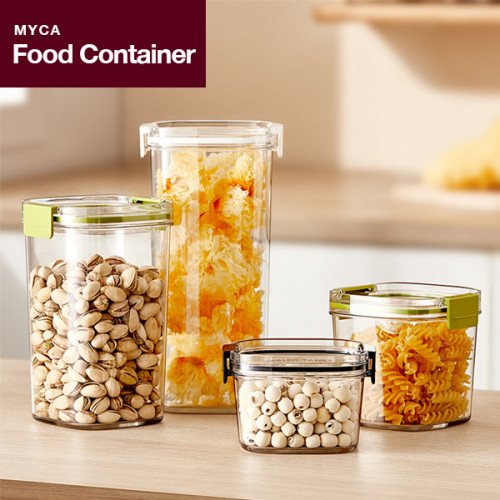 Myca Transparent Food Container White