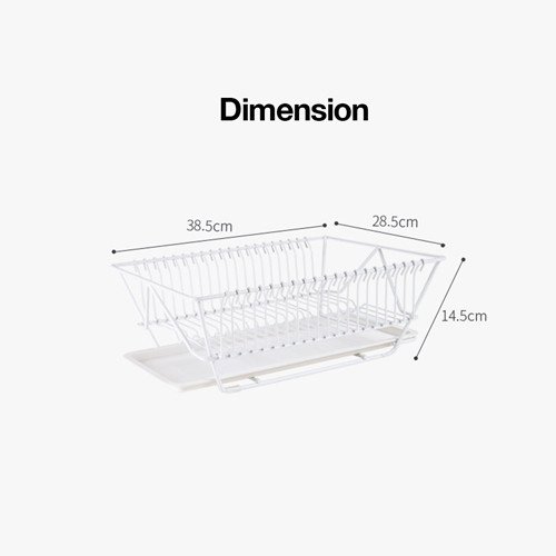 Rocco Tableware Drying Rack 38.5 x 28.5 x 14.5cm 2