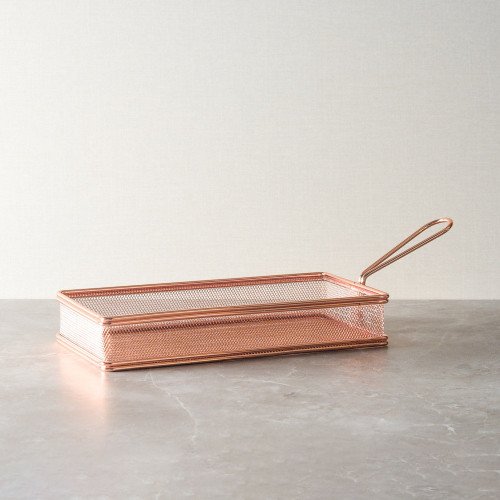 CHIPS BASKETS ROSE GOLD 13cm x 25cm 2