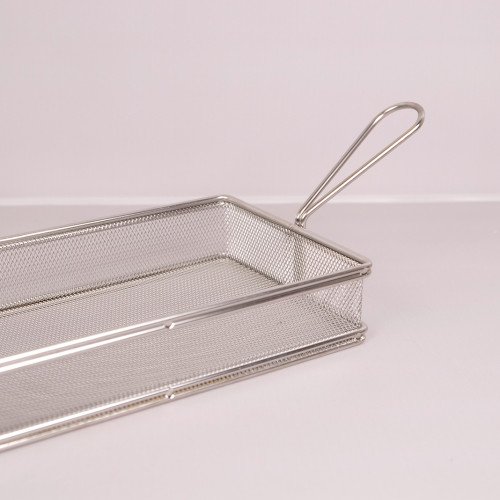 CHIPS BASKETS SILVER 13cm x 25cm 3