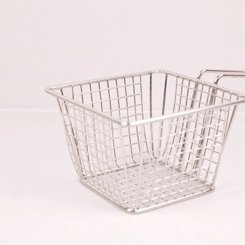 CHIPS BASKETS SILVER 12.5cm x 12.5cm 2