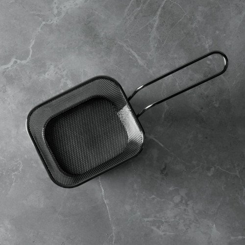 CHIPS BASKETS GREY METALLIC 12.5cm x 10.5cm 3