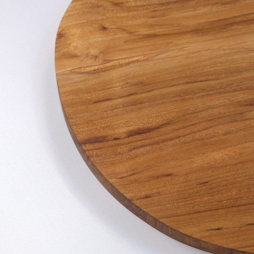 Jati Wooden Oval Serving Board 28 x 26cm 3