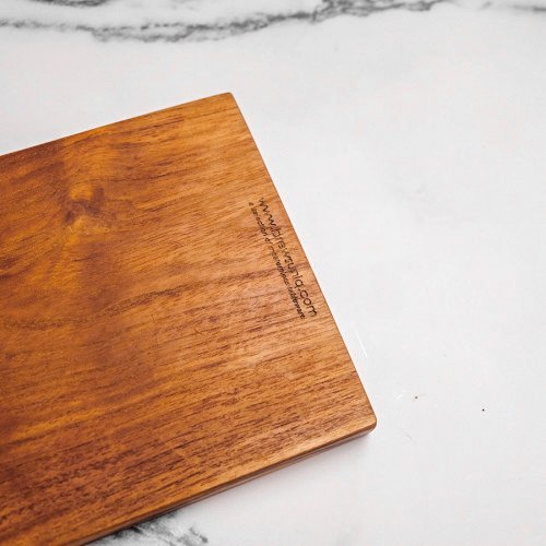Teak Wooden Medium Serving Board Rectangular 24 x 13cm 3