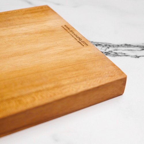 Teak Wooden Serving Board W Handle 40 x 15.5cm 3